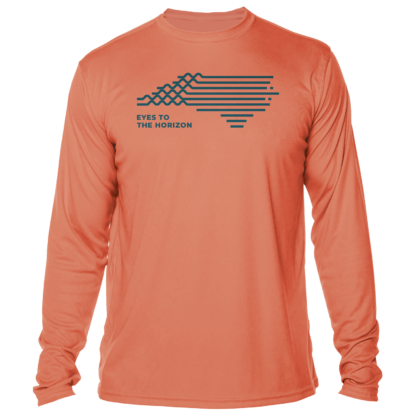 North Carolina - Eyes To The Horizon - UPF 50+ Long Sleeve - Image 13