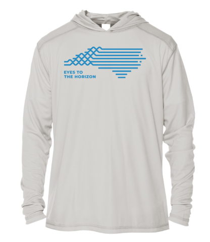 North Carolina - Eyes To The Horizon - UPF 50+ Hoodie - Image 3