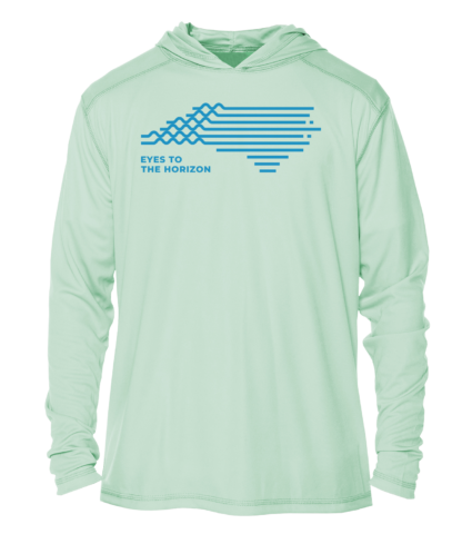 North Carolina - Eyes To The Horizon - UPF 50+ Hoodie - Image 7