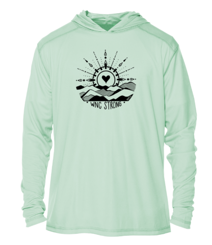 WNC Strong - UPF 50+ Hoodie - Image 7