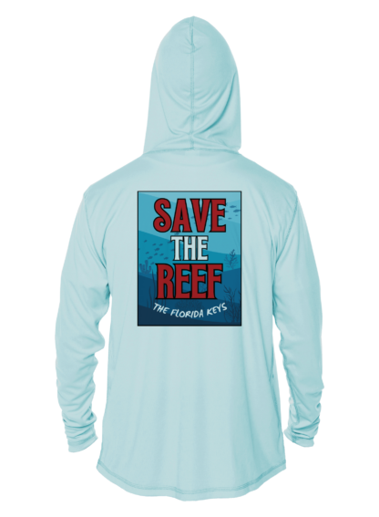 Reef Relief - Save The Reef - UPF 50+ Hoodie - Image 3