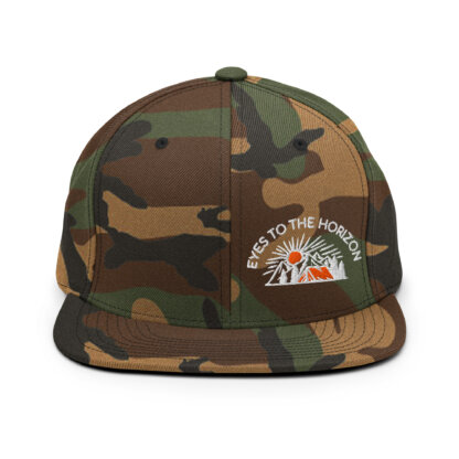 Camp Eyes To The Horizon - Snapback Hat - Image 49