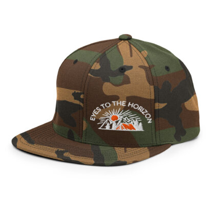 Camp Eyes To The Horizon - Snapback Hat - Image 51