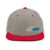 Heather Grey/ Red