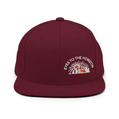 Camp Eyes To The Horizon - Snapback Hat - Image 26