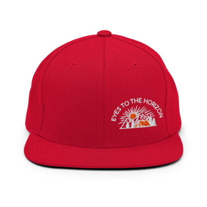 Camp Eyes To The Horizon - Snapback Hat - Image 45