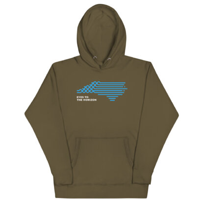 North Carolina - Eyes To The Horizon - Classic Hoodie - Image 17