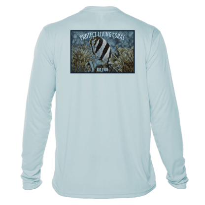 Reef Relief - Banded Butterfly Mosaic - UPF 50+ Long Sleeve - Image 9