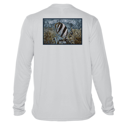 Reef Relief - Banded Butterfly Mosaic - UPF 50+ Long Sleeve - Image 7