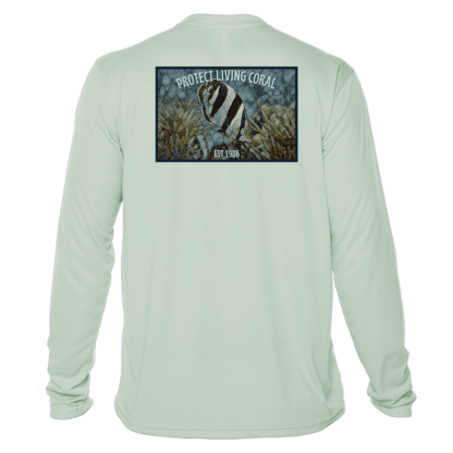 Reef Relief - Banded Butterfly Mosaic - UPF 50+ Long Sleeve - Image 3