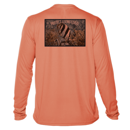 Reef Relief - Banded Butterfly Mosaic - UPF 50+ Long Sleeve - Image 11