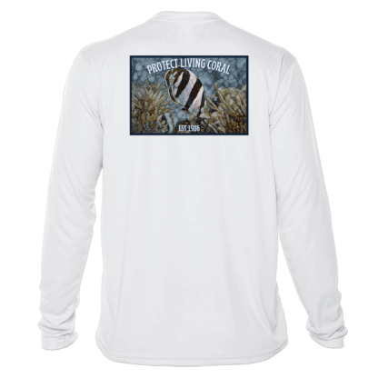 Reef Relief - Banded Butterfly Mosaic - UPF 50+ Long Sleeve