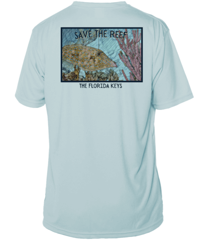 Reef Relief - Filefish Mosaic - UPF 50+ Short Sleeve - Image 5