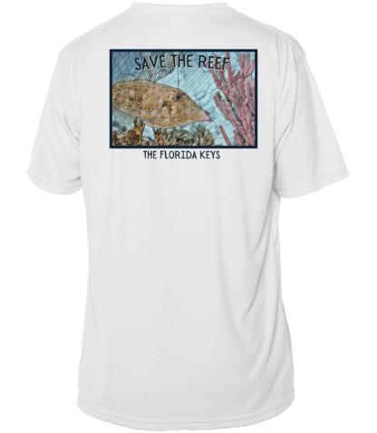 Reef Relief - Filefish Mosaic - UPF 50+ Short Sleeve